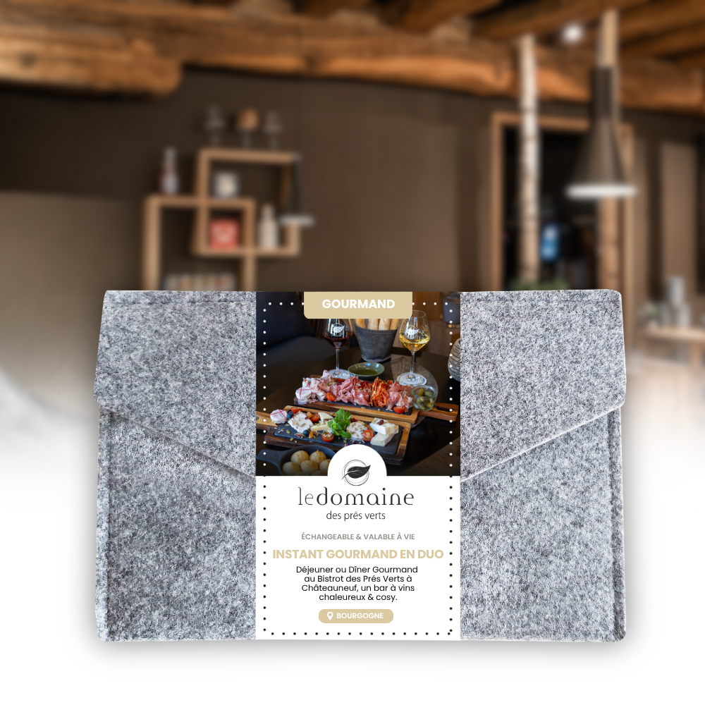 Coffret Cadeau • Déjeuner ou Dîner Gourmand en Duo au Bistrot des Prés Verts