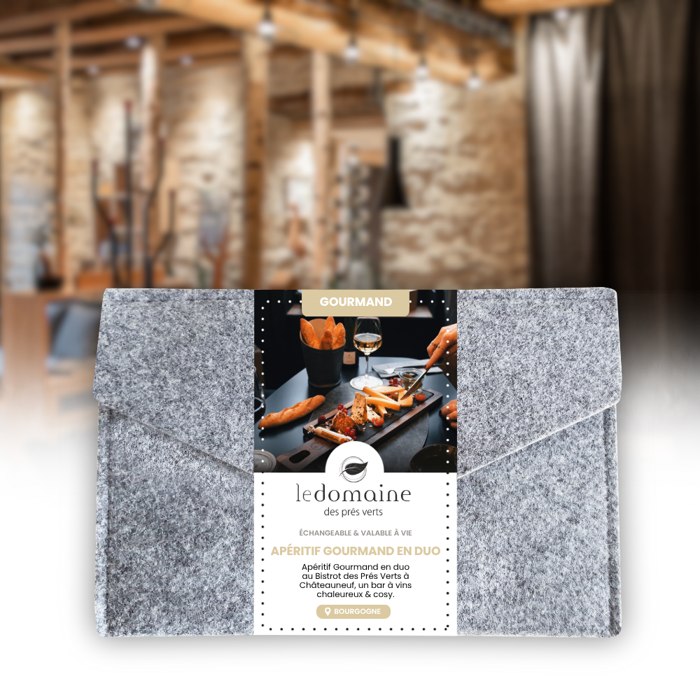 Coffret Cadeau • Apéritif Gourmand en Duo au Bistrot des Prés Verts