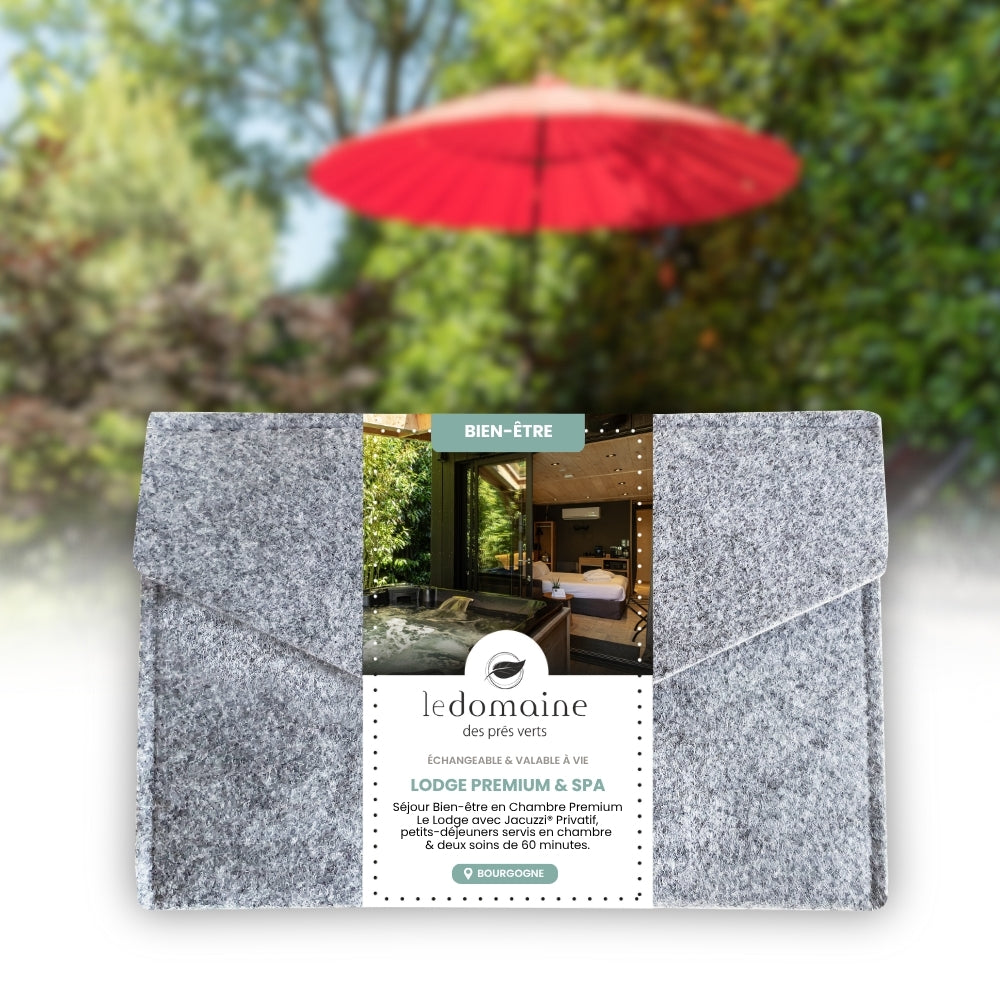 Coffret Cadeau • Séjour Bien-Être au Lodge avec Jacuzzi® Privatif • [1 NUIT]