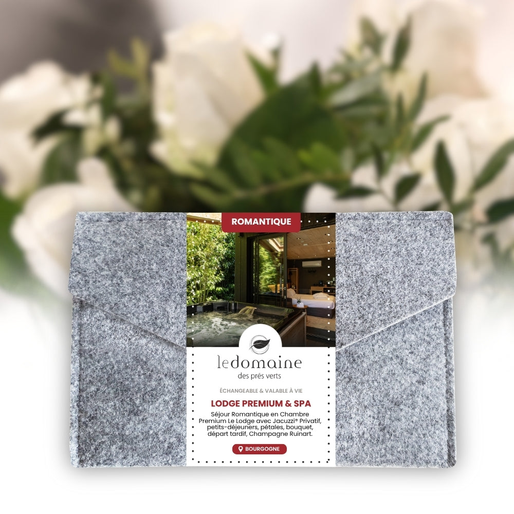Coffret Cadeau • Séjour Romantique au Lodge avec Jacuzzi® Privatif • [1 NUIT]
