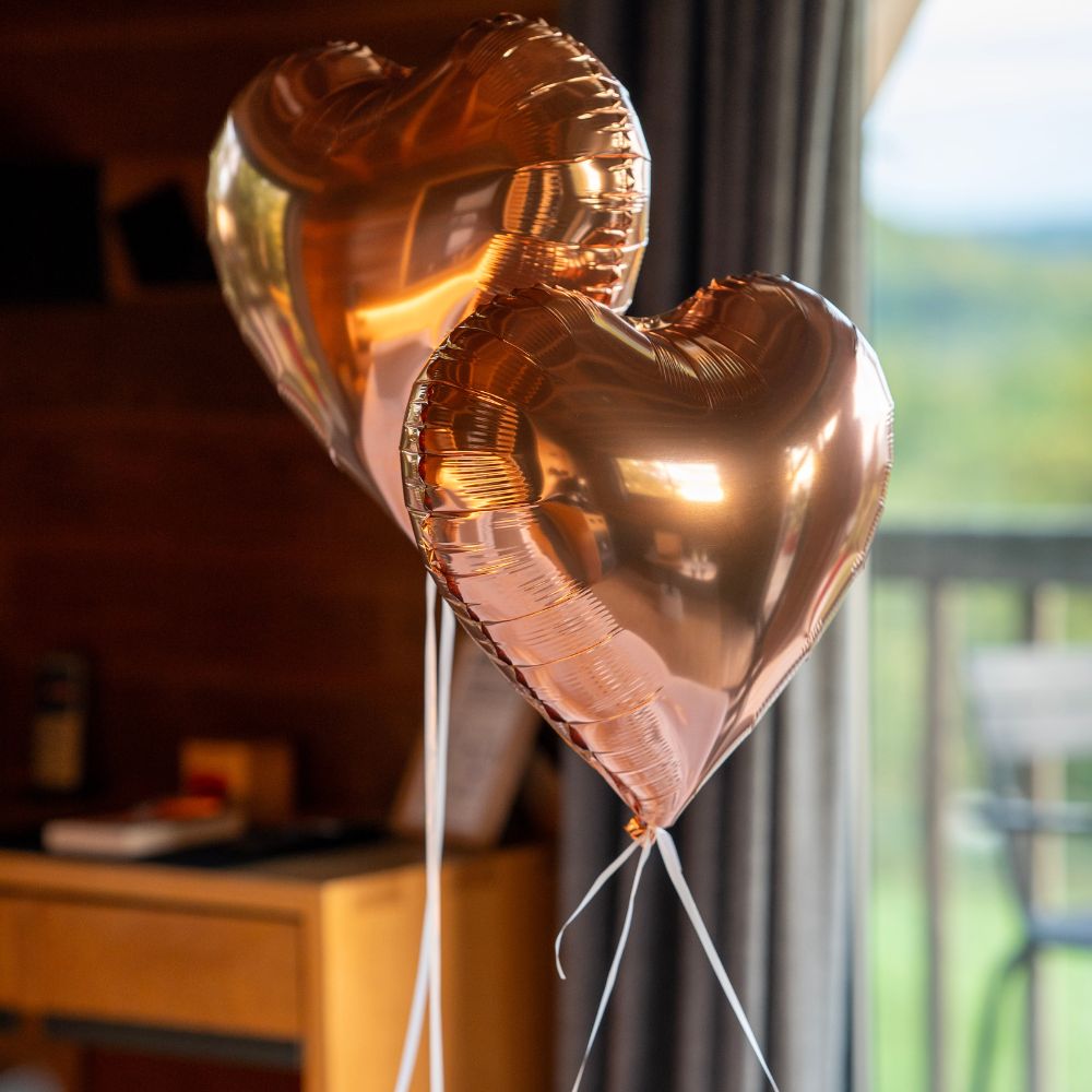 Coeurs dans les airs